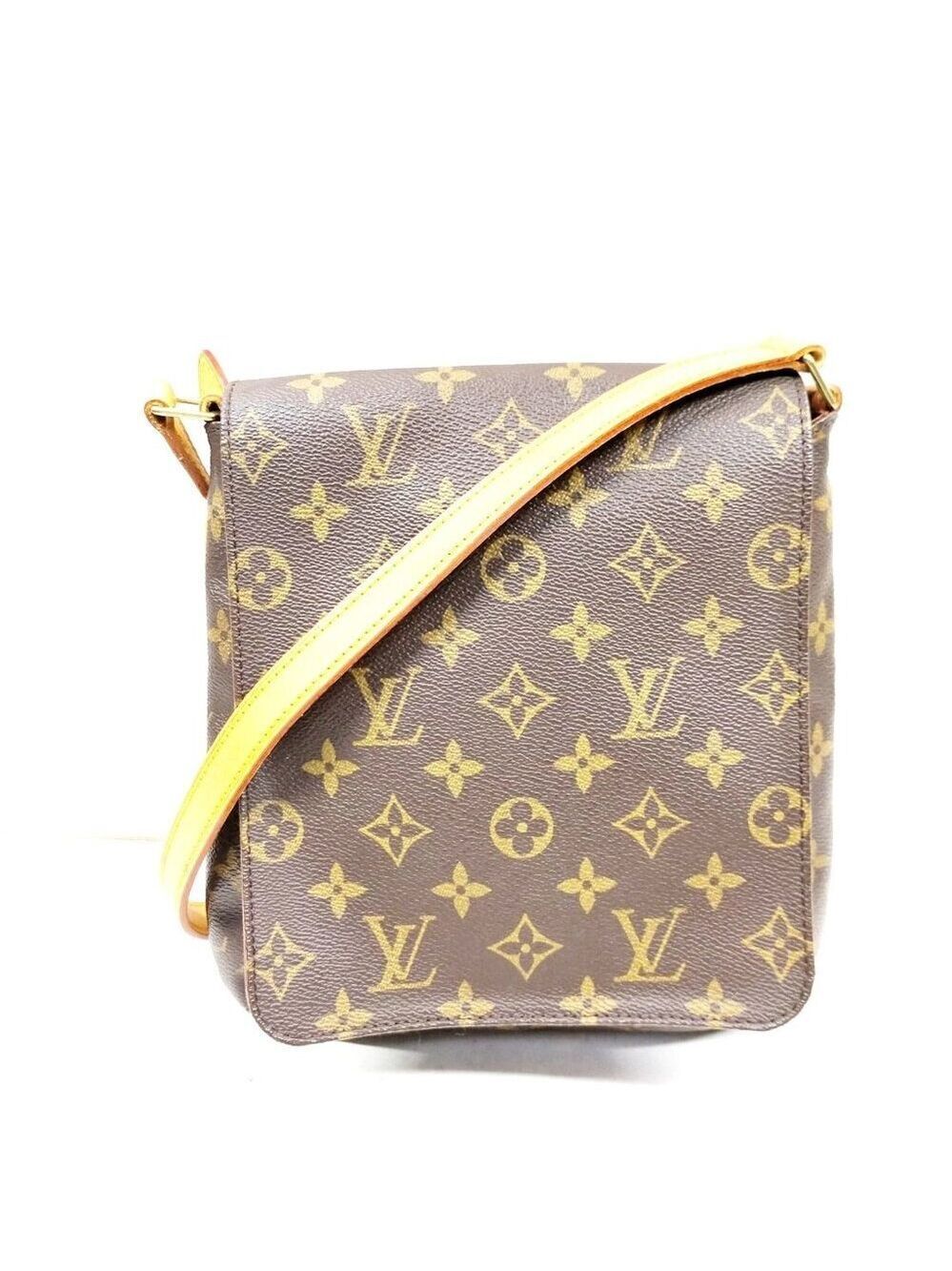 Louis Vuitton LV Shoulder Bag Musette Salsa short shoulder Monogram 650-052225
